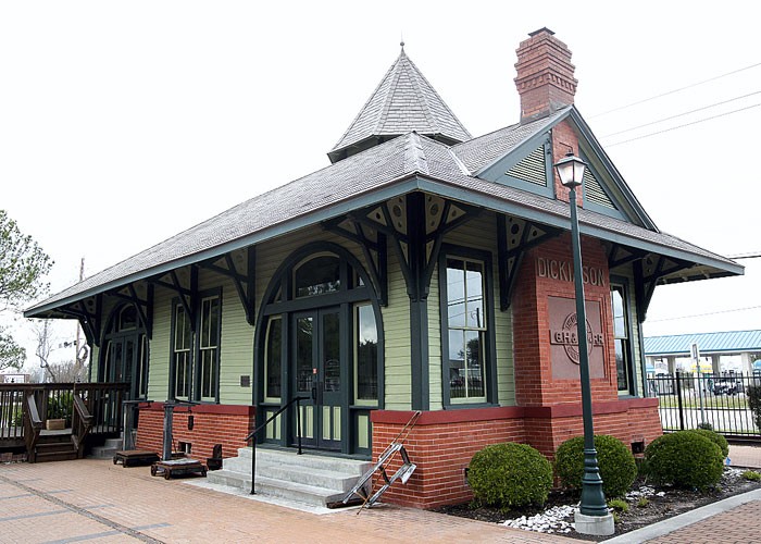 Dickinson Historic Railroad Depot